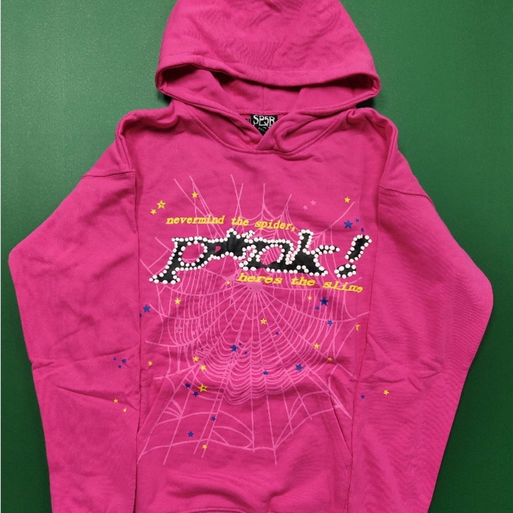 Pink Graphic Hoodie